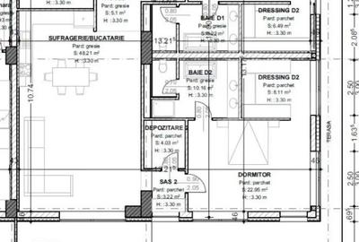 Apartament cu 3 camere decomandat în Central