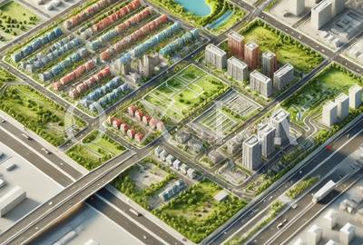 AX1133 Teren pentru dezvoltare imobiliara, blocuri,duplexuri si case individuale - 4