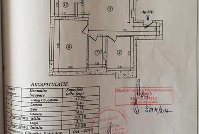 Apartament cu 3 camere decomandat, mobilat în Băneasa - 16