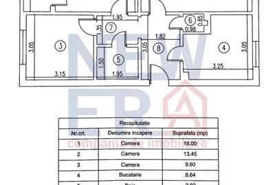 3 camere Titan - bloc solid, parcuri si metrou la 16 min distanta