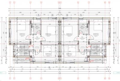 Duplex cu 4 camere cu Canalizare în Florești - 19
