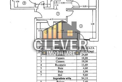 Apartament cu 3 camere decomandat în Colentina