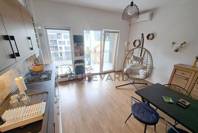 Apartament cu 2 camere semidecomandat, mobilat în Florești - 4