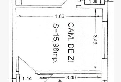 Casa de Cultură - apartament 2 camere cu centrală pe gaz - 2