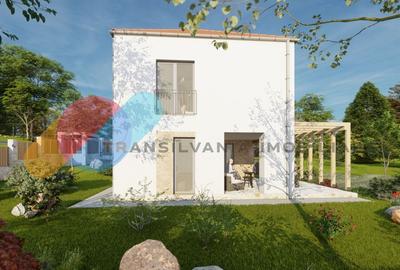 Teren autorizat Duplex- 1000 mp - proiect aprobat P+E - 9