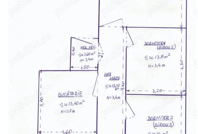 Casa ultracentrala Buzau, 3 camere - 8