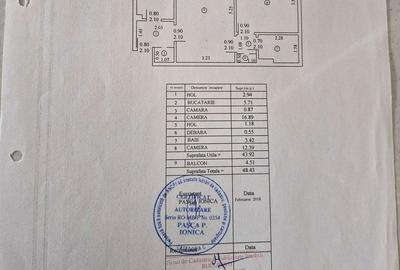 Apartament cu 2 camere, mobilat în Ferdinand - 12