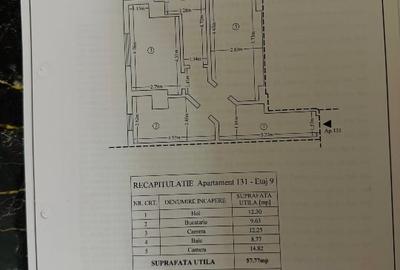 Apartament două camere plus loc parcare lunca cetatuii Iași cug - 12