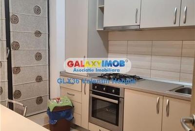 Apartament cu 3 camere semidecomandat, mobilat în Băneasa