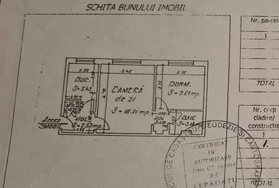 Apartament cu 2 camere semidecomandat în Tomis Nord