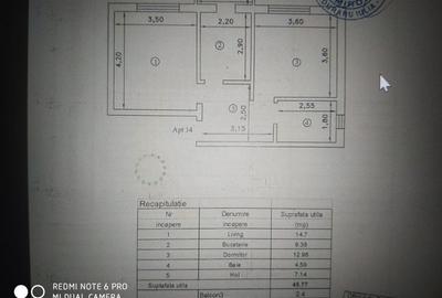 Apartament 2 cam. decomandat, et. 2, Str. Principala, CUG - 6