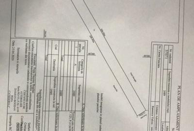 Teren de 2500 mp, în Copăcelu