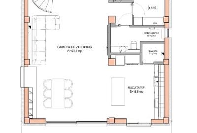 Casă individuală cu 5 camere cu Canalizare în Bârnova - 15