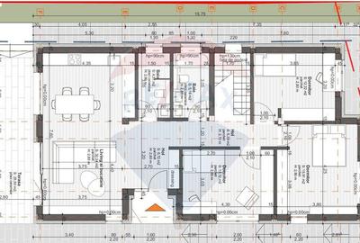 Casă cu 4 camere cu Teren 501 Mp în Sud - 5