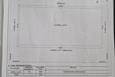 Teren agricol extravilan de 730 mp, în Corbu