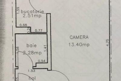 Garsoniera zona Apollo. - 7