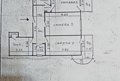 Apartament cu 3 camere decomandat în Gară - 1