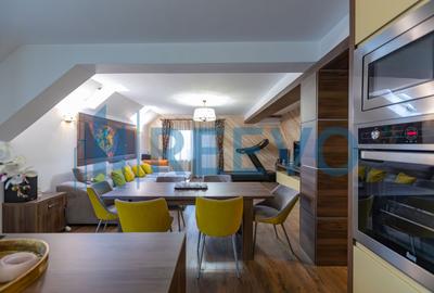 Penthouse cu 5 camere decomandat, mobilat în Calea Moldovei - 31