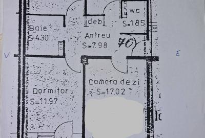 Apartament cu 3 camere decomandat în Mărăști - 1