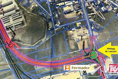 Deschidere la DN28 langa LUKOIL, TEREN 3500mp parcare tiruri | COMISION 0% ! - 2