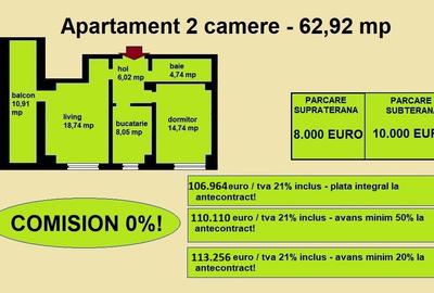 Apartament cu 2 camere decomandat în Galata - 2