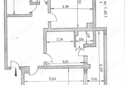 Vind apartament 3 cam. ultracentral, Galati , Ocazie. - 2