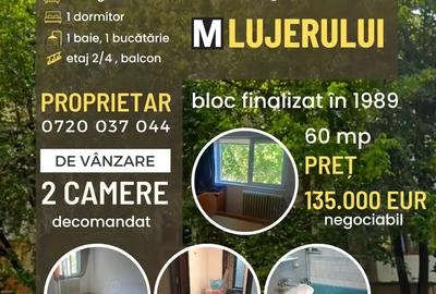 Virtu?ii Proprietar vand ap 2 cam decomandat, 60 mp, Etaj 2 din 4, bloc 1989