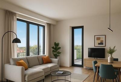 Apartament cu 3 camere semidecomandat în Colentina