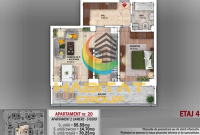 Apartament cu 2 camere decomandat în Nicolae Grigorescu - 2