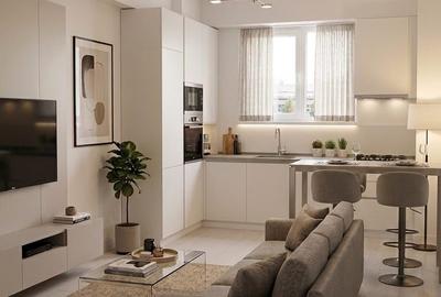 Apartament cu 2 camere semidecomandat în Central