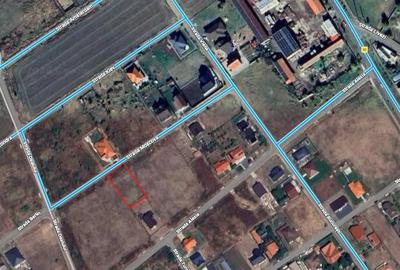 Teren de 800 mp, în Dudeștii Noi