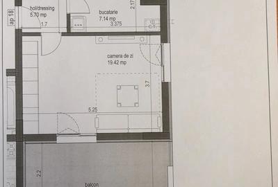Apartament cu 2 camere decomandat în Titan - 14