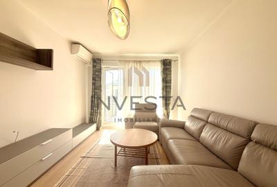 Apartament cu 2 camere decomandat, mobilat în Central