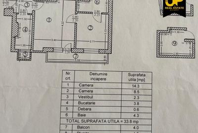 Apartament cu 2 camere nedecomandat, mobilat în Ferdinand - 8