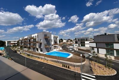 Apartament cu 2 camere semidecomandat, mobilat în Băneasa