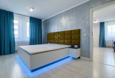 Apartament cu 2 camere semidecomandat, mobilat în Între Lacuri