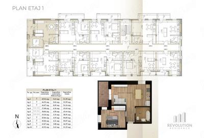 Apartament cu 2 camere decomandat în Central