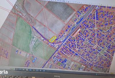 Teren de 8500 mp, în Central