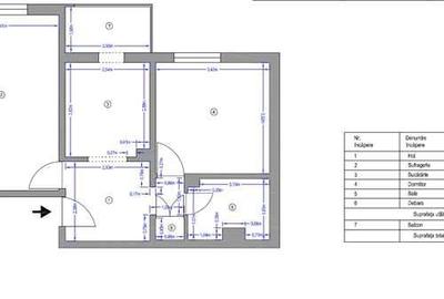 Apartament cu 2 camere decomandat în Central - 8