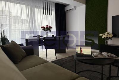 Apartament cu 2 camere decomandat, mobilat în Barbu Văcărescu