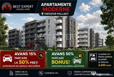 Apartament cu 2 camere decomandat în Titan