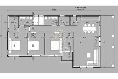 Casă individuală cu 4 camere cu Canalizare în Vest - 3