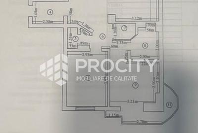 Apartament cu 4 camere decomandat în Gară
