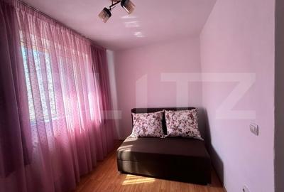 Apartament cu 2 camere semidecomandat, mobilat în Decebal