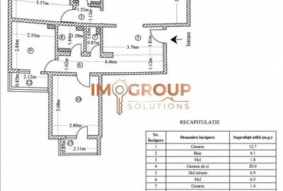 Apartament cu 3 camere în Dacia - 1