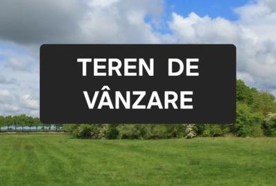 Teren de 986 mp, în Exterior Vest