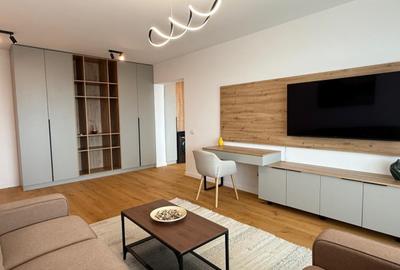 Apartament cu 2 camere semidecomandat, mobilat în Aviației