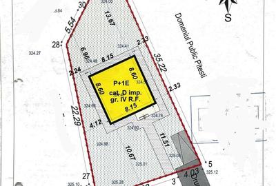 Teren de 412 mp, în Trivale
