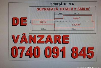 Teren de 2348 mp, în Negoiești - 2