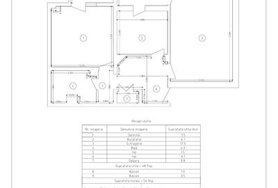 Apartament cu 2 camere decomandat în Ultracentral